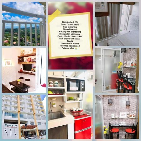 Tagaytay Condo With Overlooking Tagaytay City Esterno foto